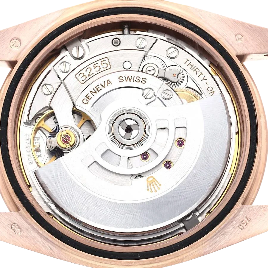 President Day-Date 40mm Rose Gold Chocolate Diamond Watch 228235