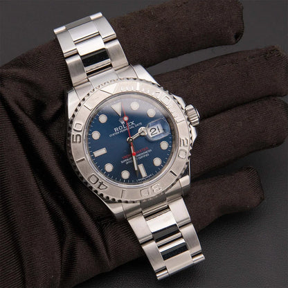 Yacht-Master 116622 Rolesium Watch 40mm Blue Dial