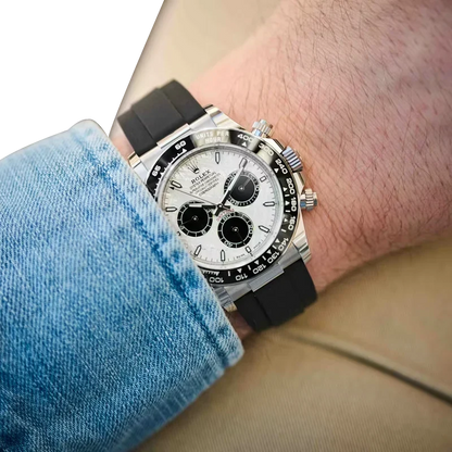 Daytona 40mm Oyster Perpetual White Gold with Meteorite and Black Dial M126519LN-0007