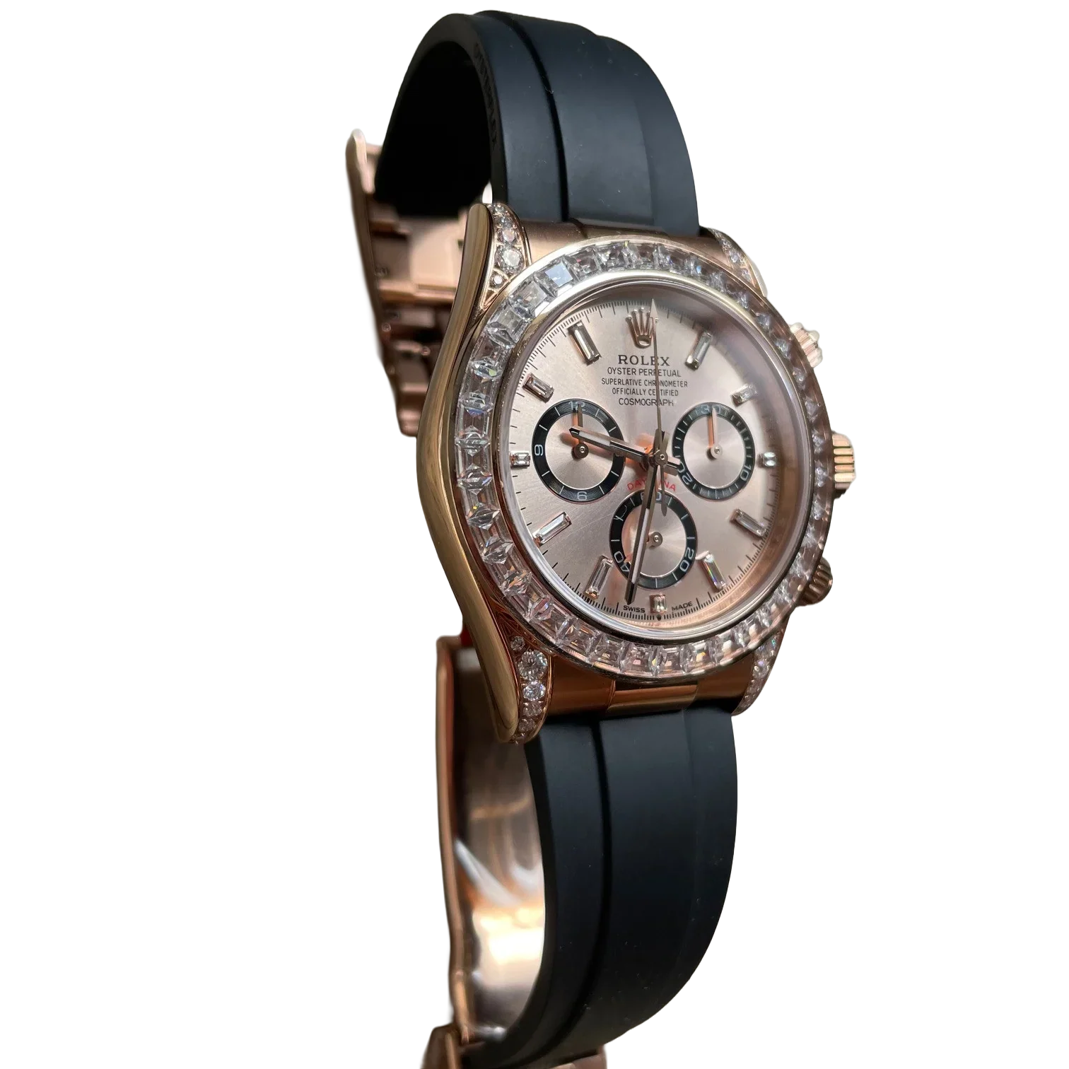 Daytona Cosmograph Everose gold Sundust Dial Diamond 40mm 126535TBR-0002
