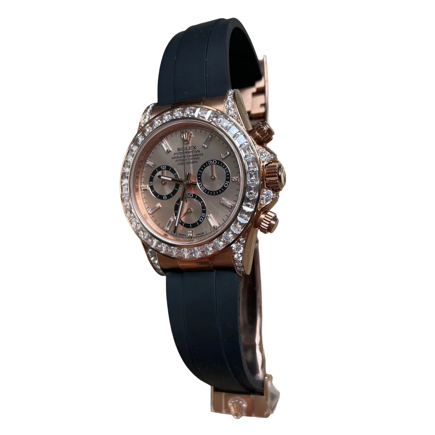 Daytona Cosmograph Everose gold Sundust Dial Diamond 40mm 126535TBR-0002