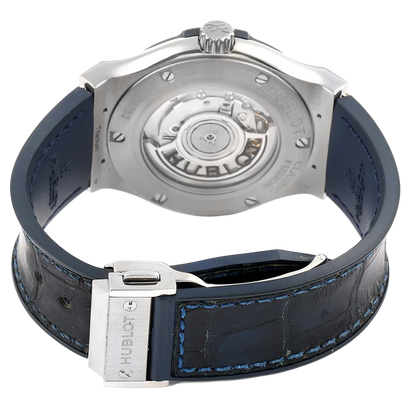 Classic Fusion Titanium 42mm Blue Dial Mens Watch 542.NX.7170.LR