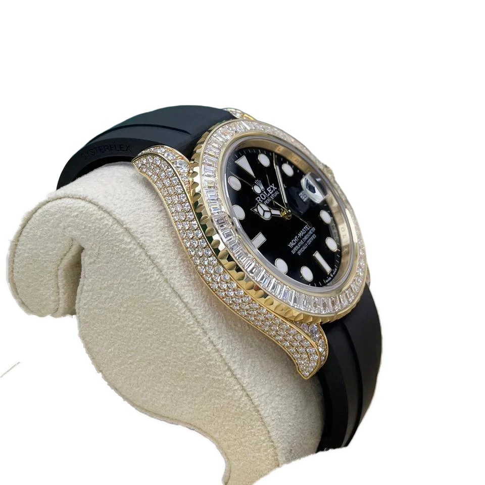 Yacht-Master 42  Yacht-master 42mm 226668 Yellow Gold Baguette Bezel Diamond