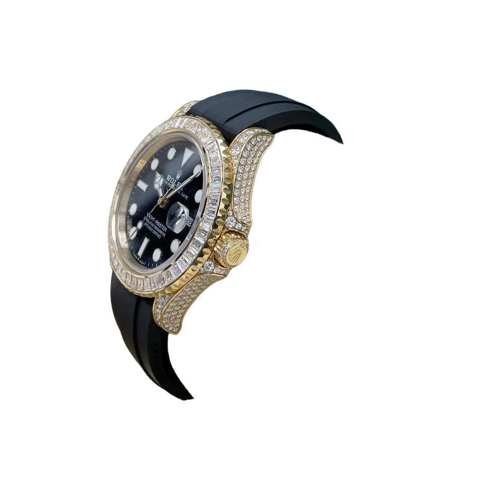 Yacht-Master 42  Yacht-master 42mm 226668 Yellow Gold Baguette Bezel Diamond