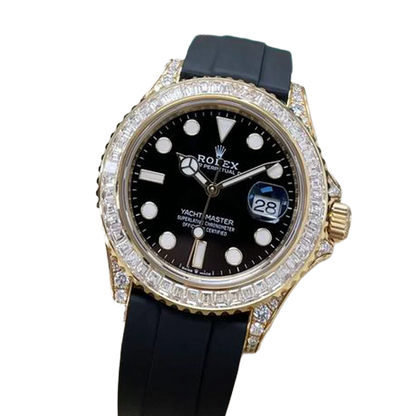Yacht-Master 42  Yacht-master 42mm 226668 Yellow Gold Baguette Bezel Diamond