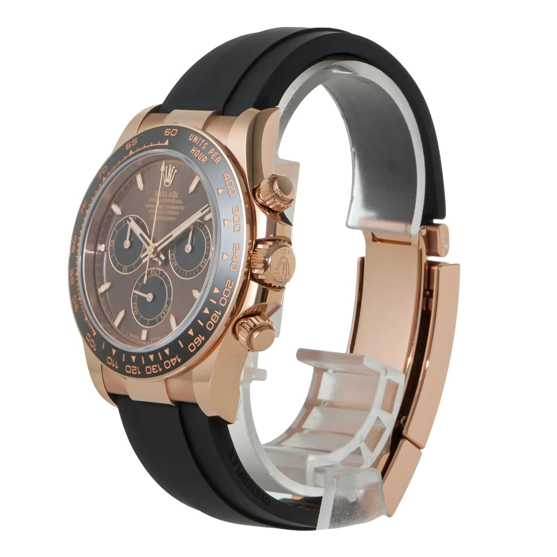 Daytona 40mm Oyster Perpetual Everose Gold Chocolate Dial M126515LN-0010