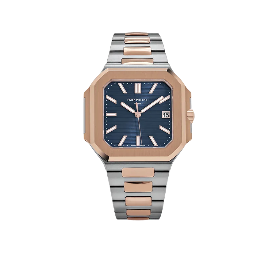 Cubitus 45mm 5821/1AR-001 Stainless Steel Rose Gold Blue Dial