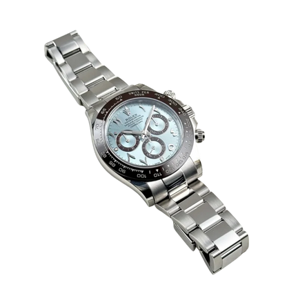 Daytona 116506 Platinum Ice Blue Arabic Dial 40mm