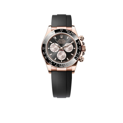 Daytona 40mm Everose Gold Bright Black and Sundust Dial M126515LN-0002