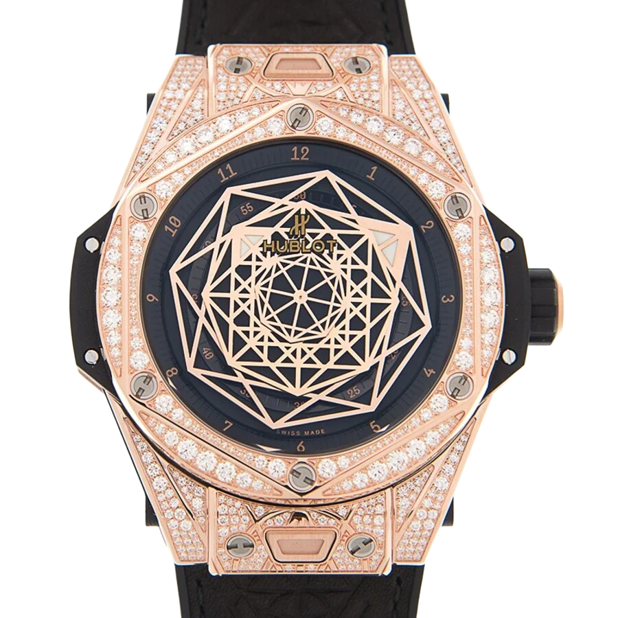Big Bang Sang Bleu Diamond Rose Gold 45mm 415.OX.1118.VR.1704.MXM17