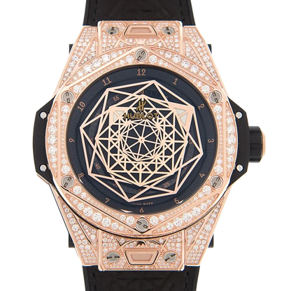 Big Bang Sang Bleu Diamond Rose Gold 45mm 415.OX.1118.VR.1704.MXM17