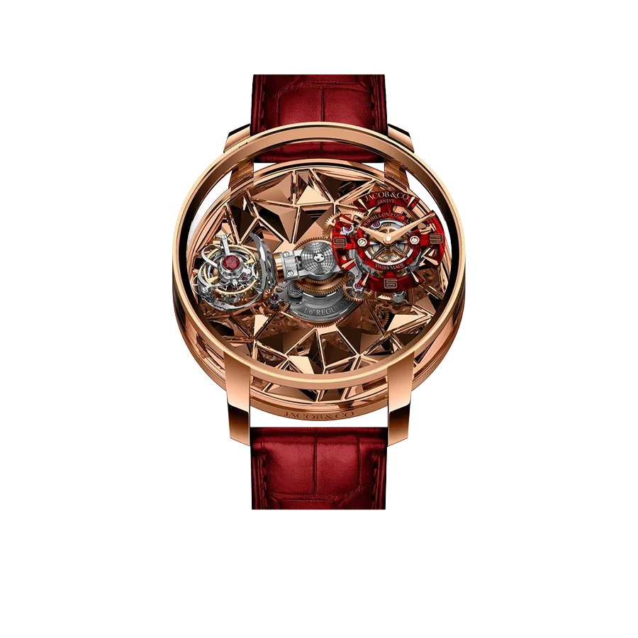 Astronomia Revolution Four-Axis Tourbillon 47mm Rose Gold, Sapphire Manual Winding AT180.40.AB.AA.A