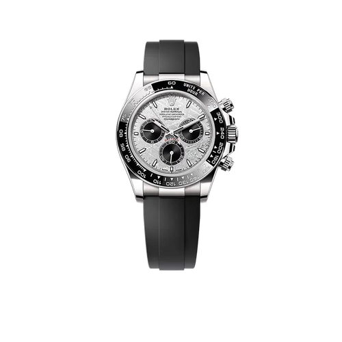 Daytona 40mm Oyster Perpetual White Gold with Meteorite and Black Dial M126519LN-0007
