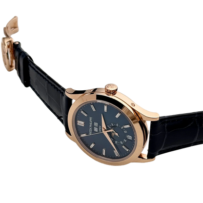 Complications 39mm 5396R-015 Annual Calendar Rose Gold Blue Dial
