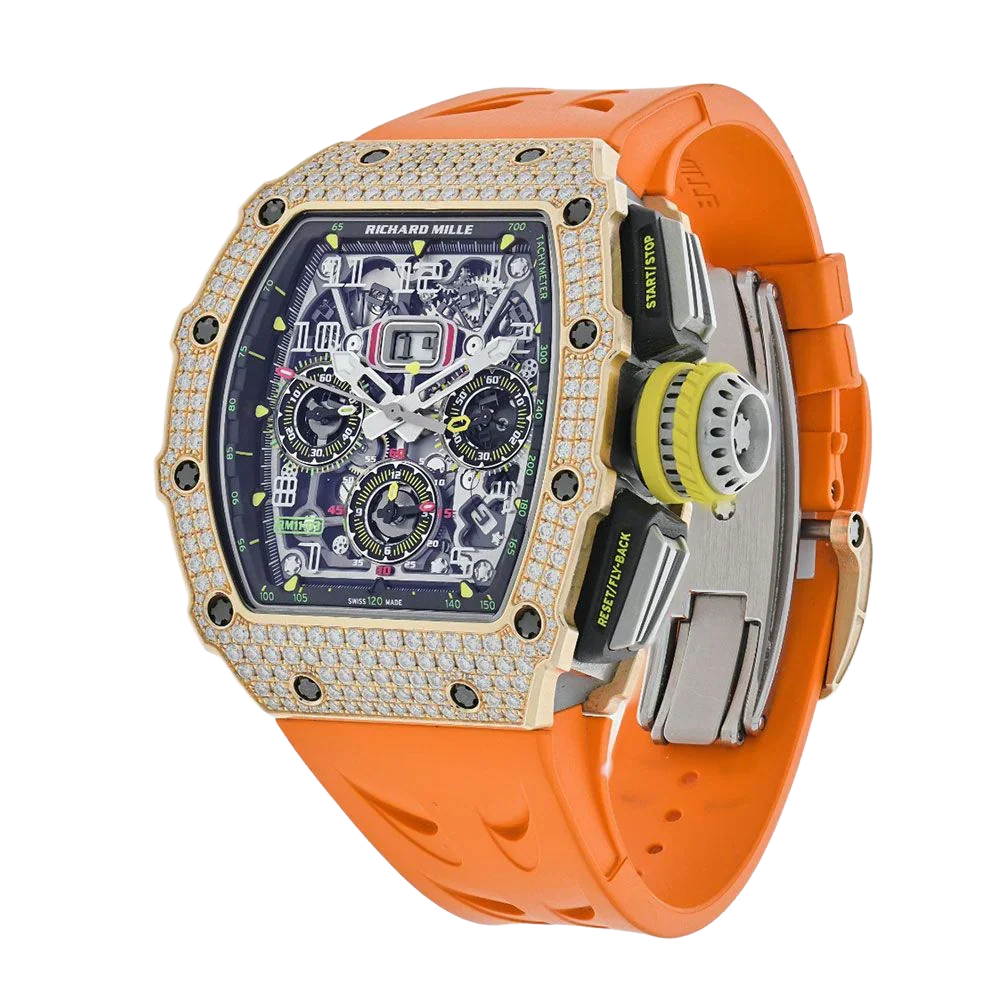 RM 11-03 Rose Gold - Skeleton Dial 45mm