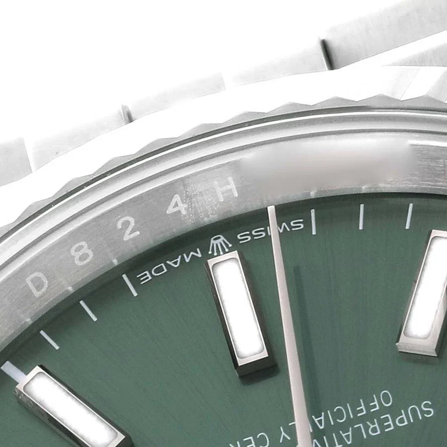 Datejust 36mm Stainless Steel Mint Green Dial Jubilee 126234