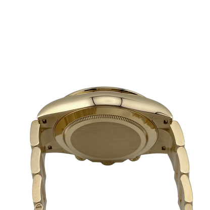 Daytona 40mm Yellow Gold John Mayer Green Dial Mens Watch 116508