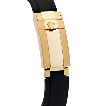 Daytona 40mm Yellow Gold Black Diamond Dial 116518LN