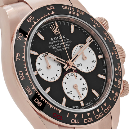 Daytona 40mm Le Mans Rose Gold Bright Black Dial (2025) 126525LN