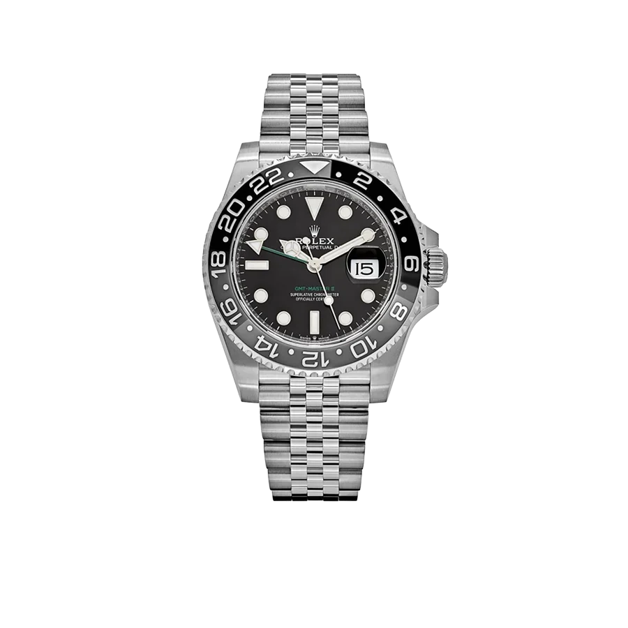 GMT-Master II 126710GRNR Bruce Wayne Stainless Steel Black Dial Jubilee (2025)