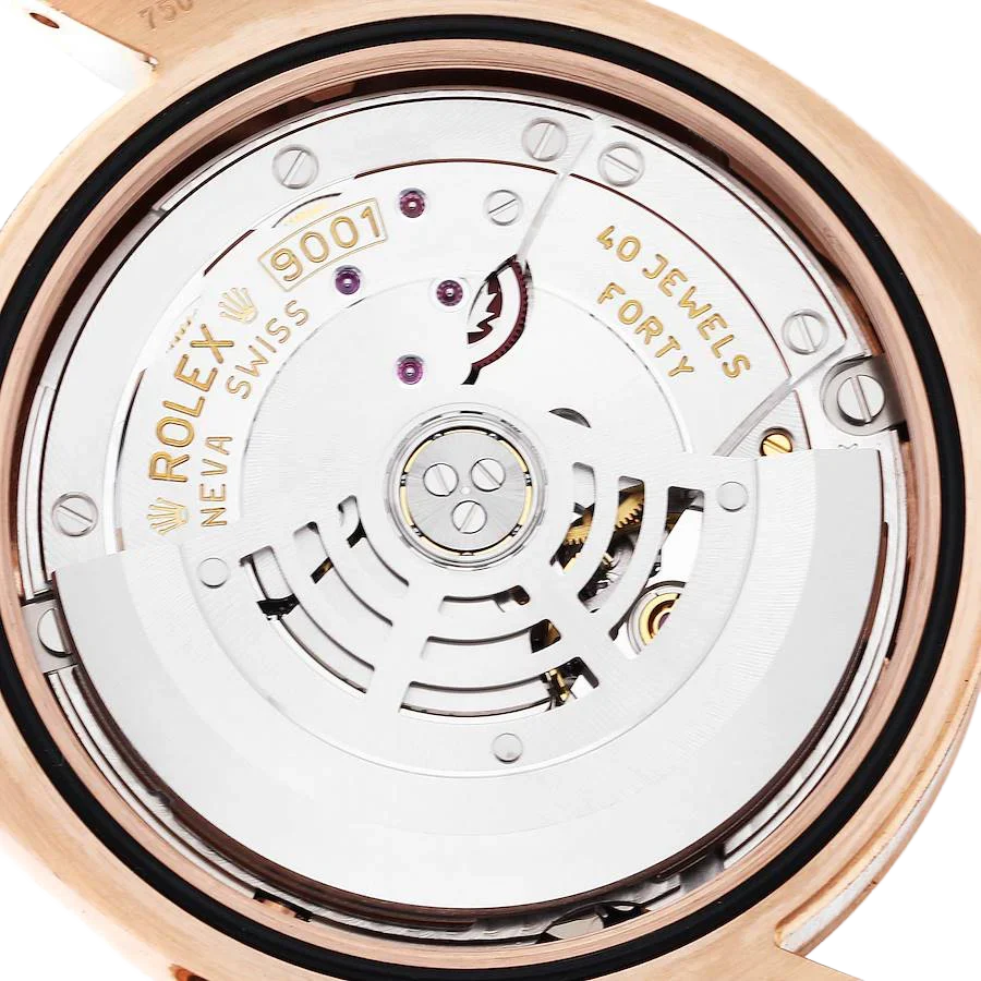 Sky-Dweller 42mm  Rose Gold Sundust Dial Mens Watch 326935