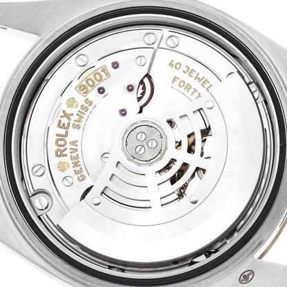 Sky Dweller 42mm Steel Yellow Gold Dial Mens Watch 326933
