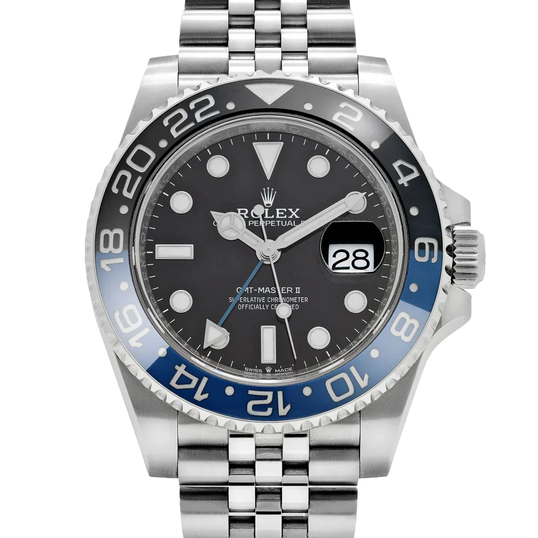 GMT-Master II 126710BLNR Batgirl Stainless Steel Jubilee (2025)